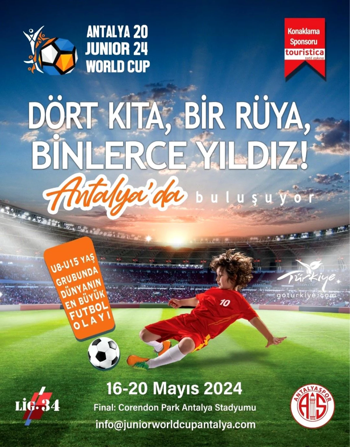 Türkiye\'de Junior World Cup Antalya 2024 Düzenlenecek