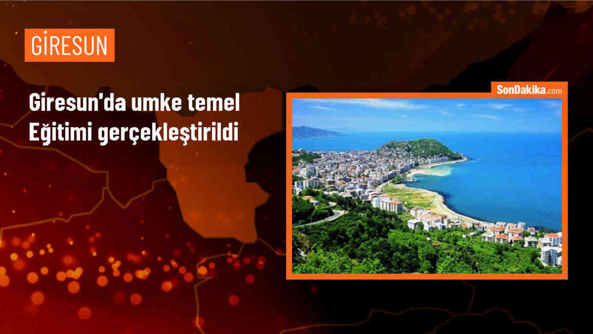 Giresun\'da UMKE Temel Eğitimi Gerçekleştirildi