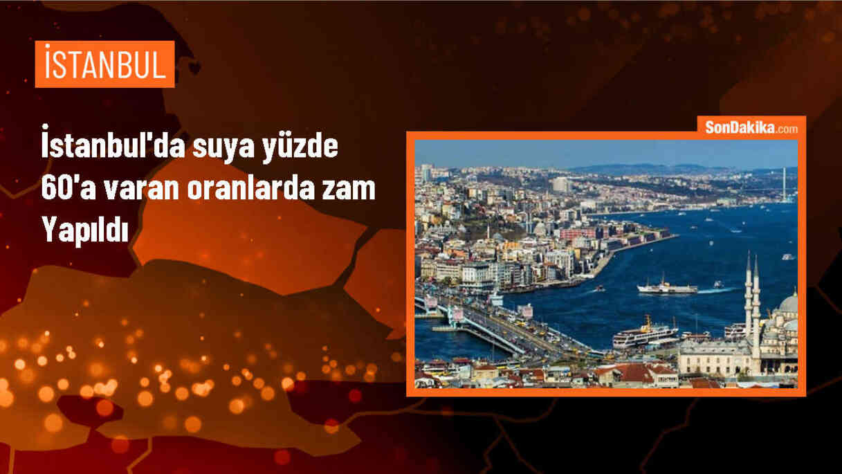 İBB Meclisinde su fiyatlarına yüzde 53\'e varan zam yapıldı