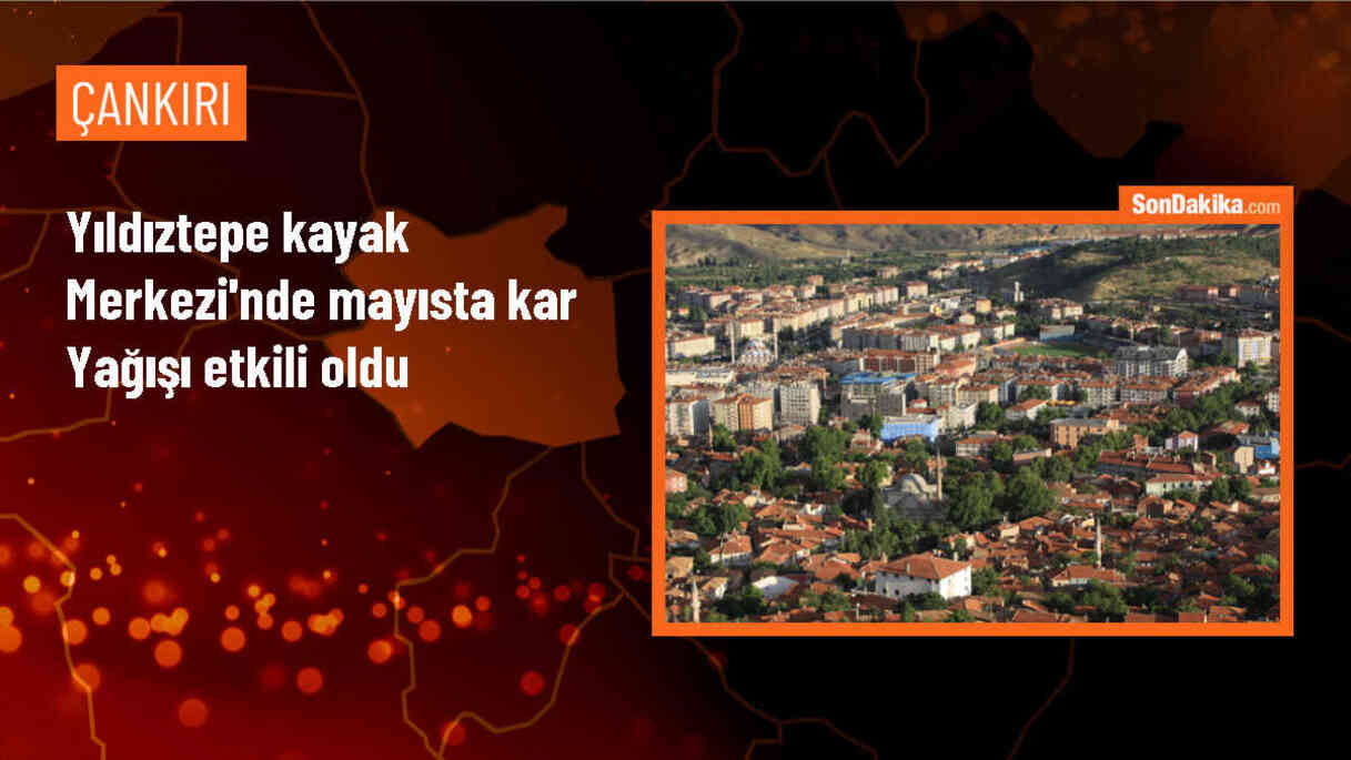 Yıldıztepe Kayak Merkezi\'nde Kar Yağışı