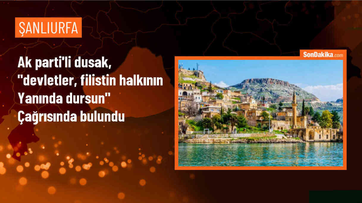 AK Parti Milletvekili Abdürrahim Dusak: Devletlerin Filistin Halkının Yanında Durması Gerekiyor