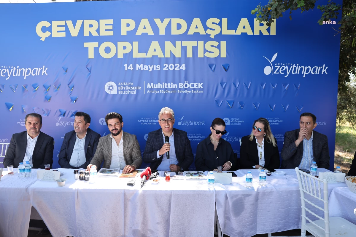Antalya Büyükşehir Belediyesi Çevre Paydaşları Toplantısı Düzenledi