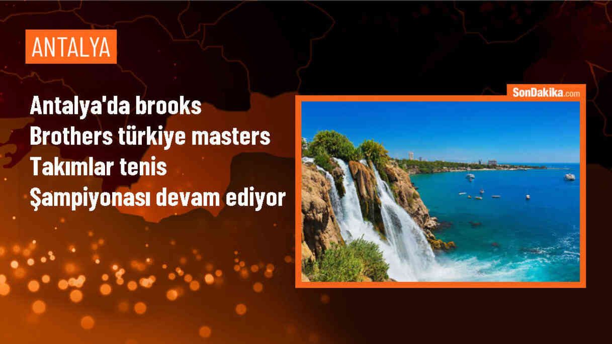 Antalya\'da düzenlenen Brooks Brothers Türkiye Masters Takımlar Tenis Şampiyonası devam ediyor