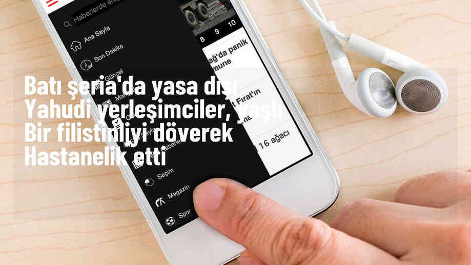 İşgal altındaki Batı Şeria\'da Yahudi yerleşimcilerin saldırısında yaşlı bir Filistinli yaralandı