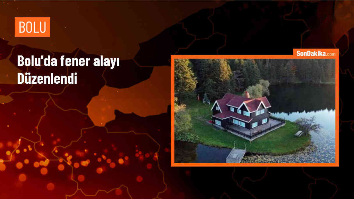 Bolu\'da 19 Mayıs etkinlikleri kapsamında fener alayı düzenlendi