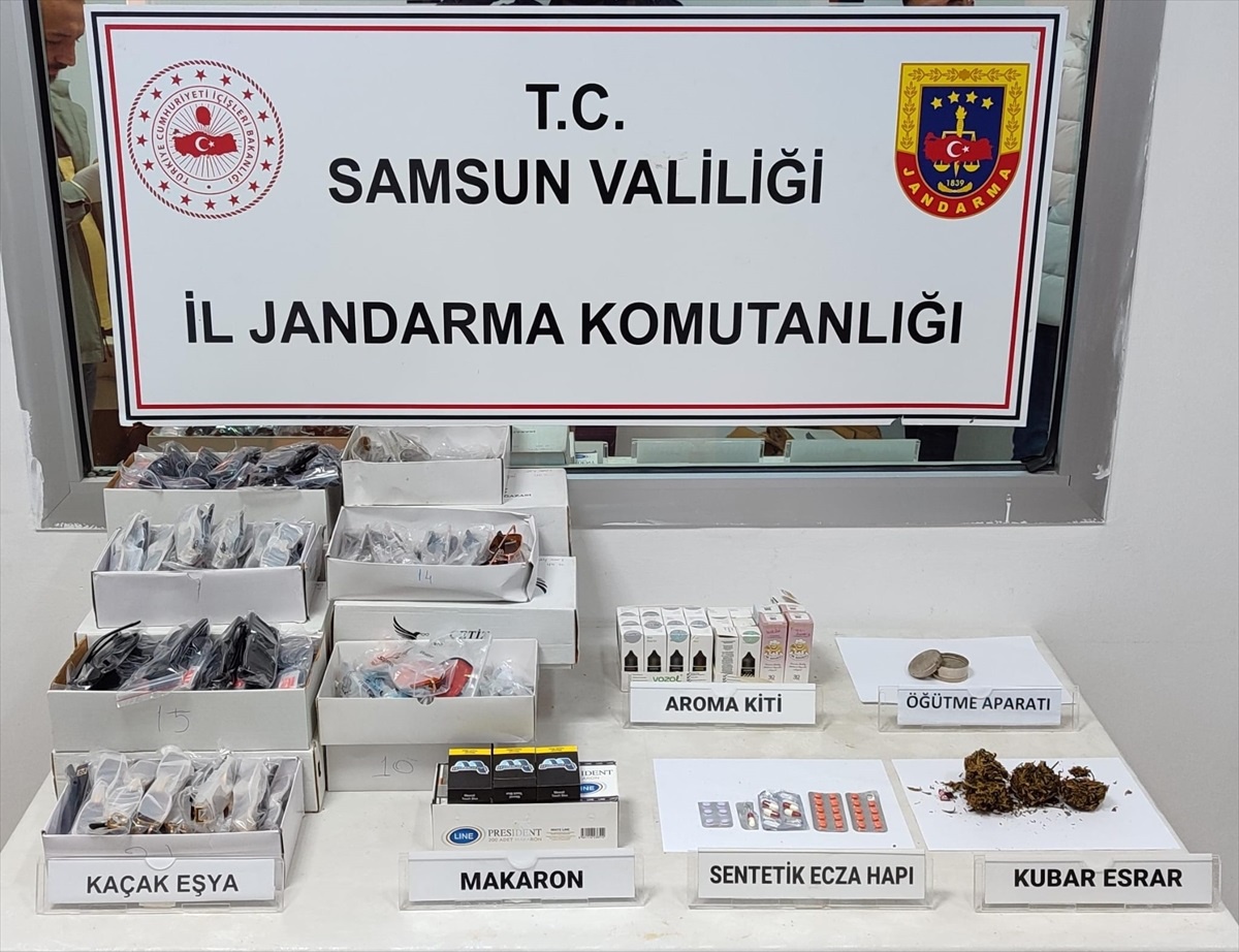 Samsun\'da uyuşturucu operasyonunda 1 kişi yakalandı
