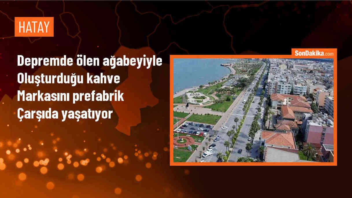 Depremde ağabeyini kaybeden esnaf, yeni iş yerinde hayallerini gerçekleştirmeye çalışıyor