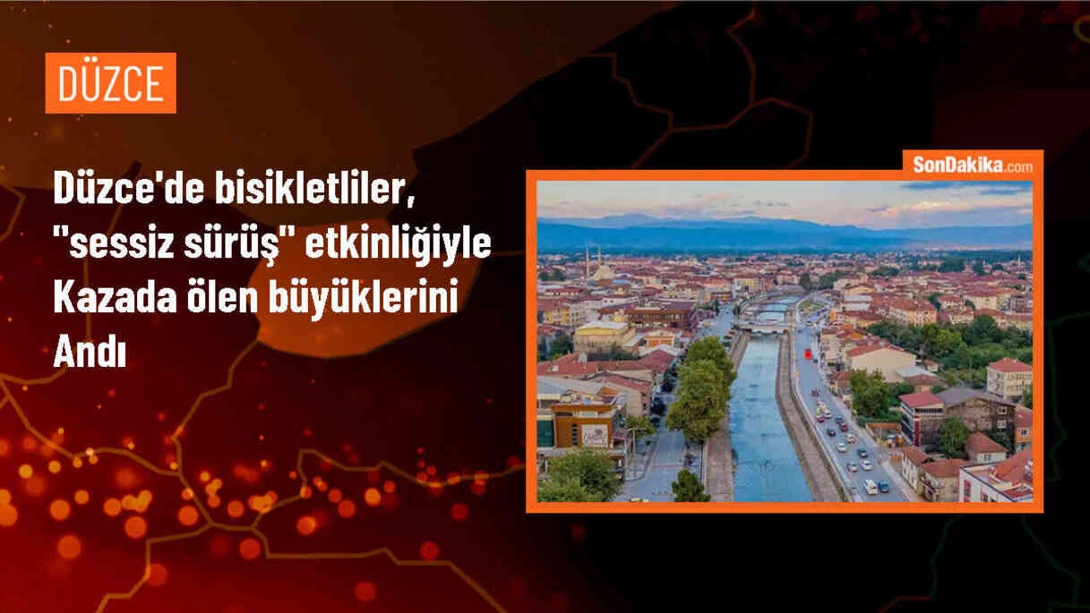 Düzce\'de Bisikletli Yaşar Özcan Anıldı