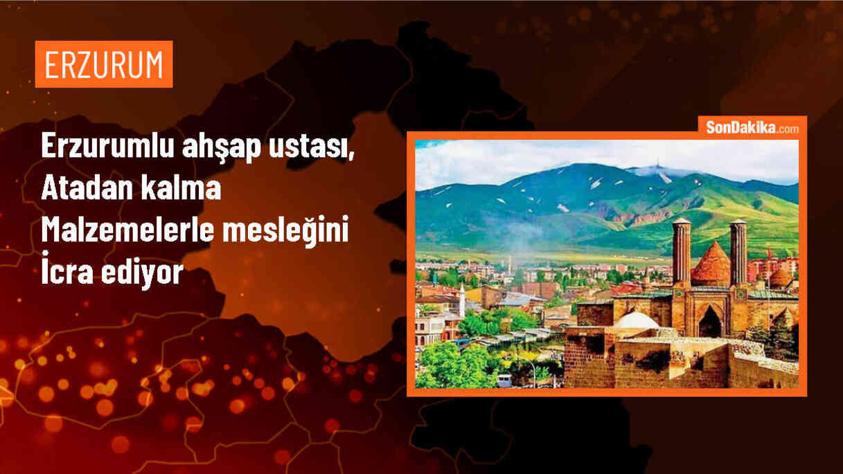 Erzurum\'da Ahşap Oymacılığı Yapan Aşur Taş