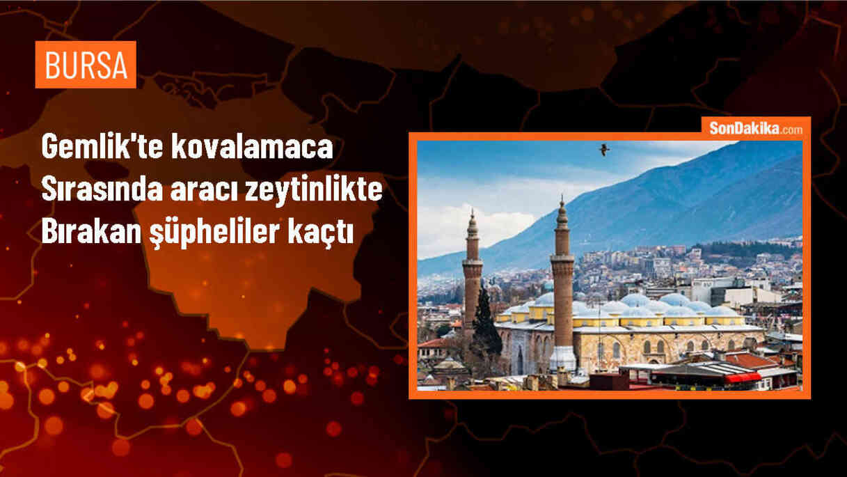 Gemlik\'te Uyuşturucu Sevkiyatı İddiasıyla Kaçan Şüphelilerin Otomobili Bulundu