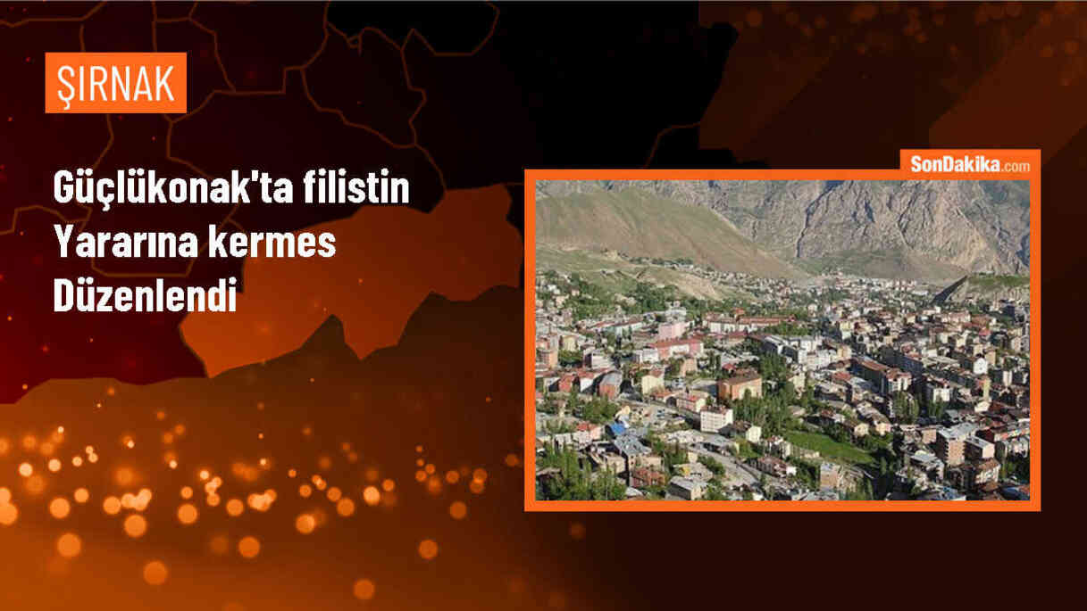 Şırnak\'ta Filistin Yararına Kermes Düzenlendi