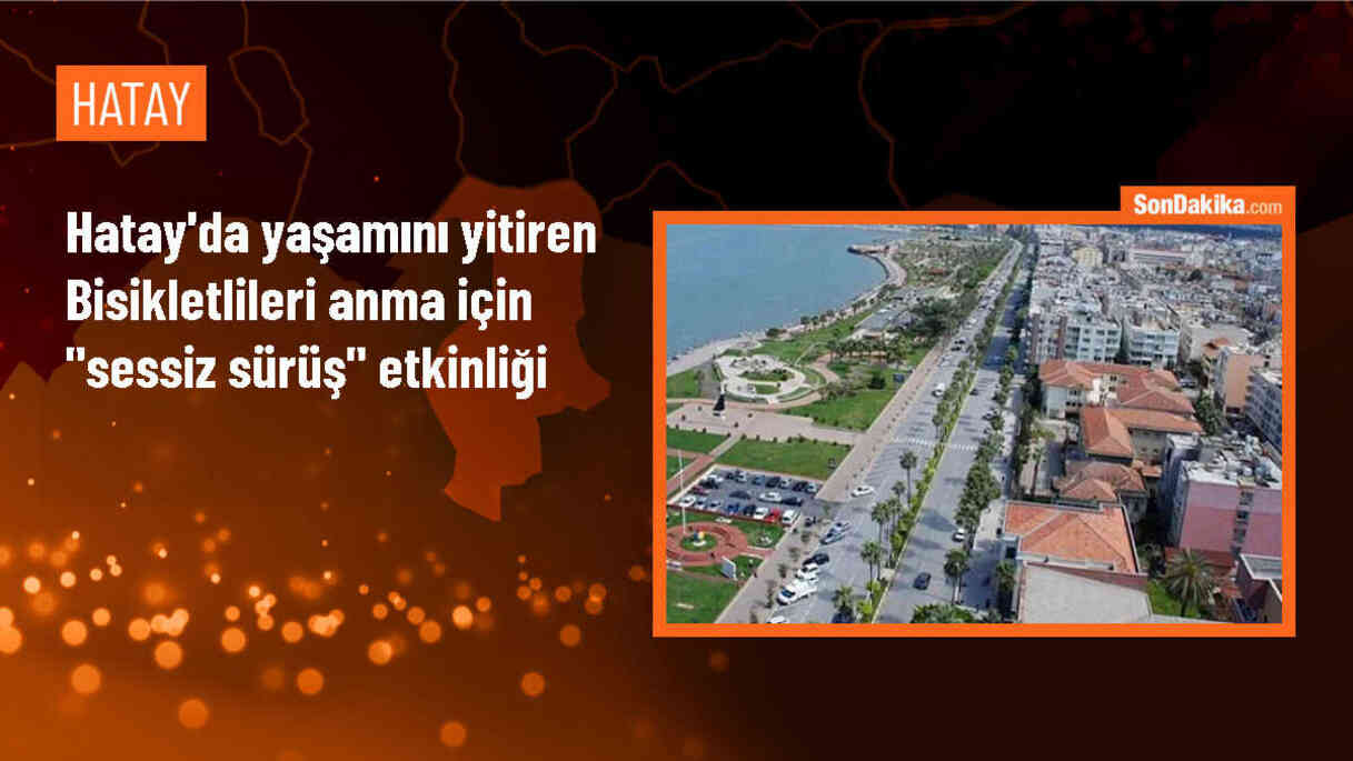 Erzin\'de Bisikletliler Trafik Kazalarında Anıldı