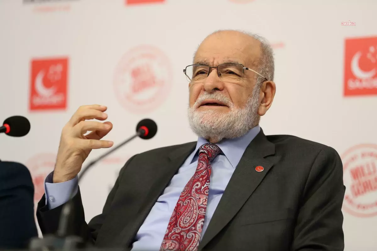 Karamollaoğlu: Açıklanan tasarruf paketi hayal kırıklığı