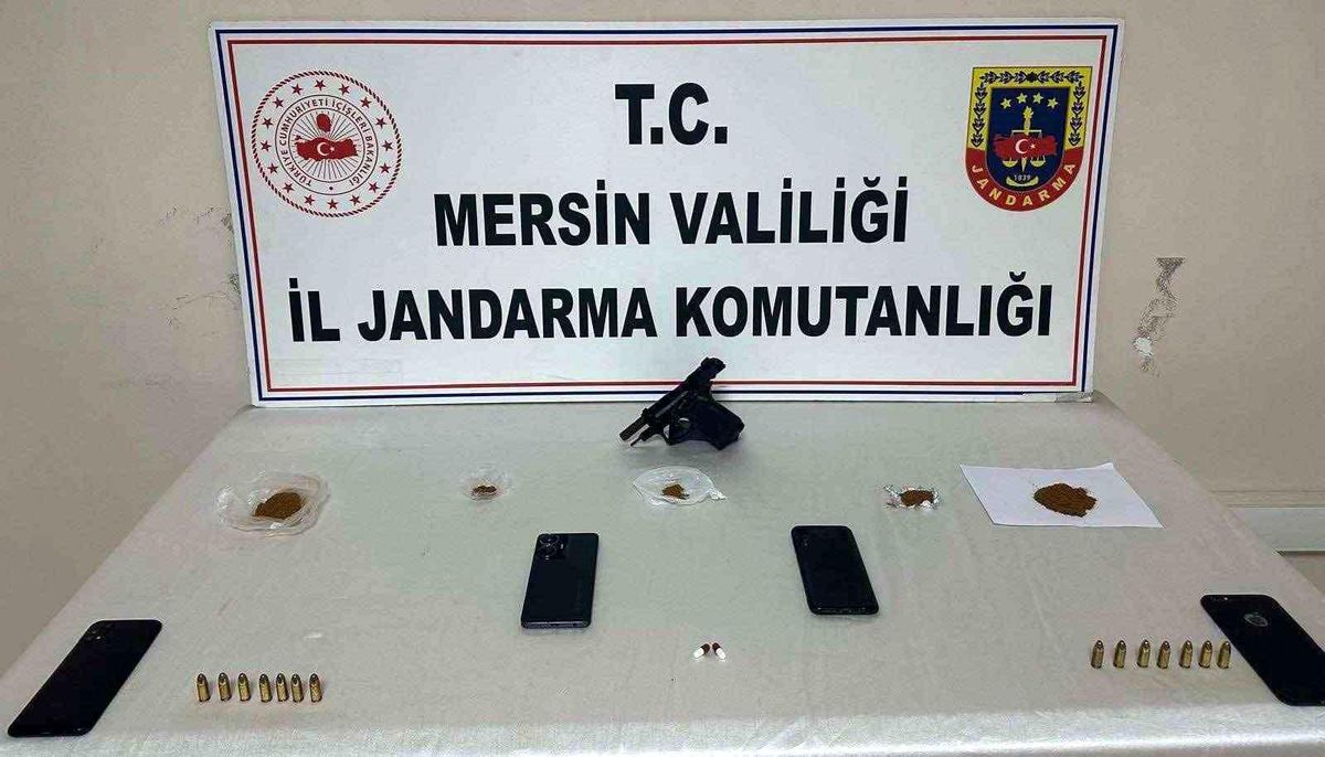 Mersin\'de jandarma operasyonunda 7 şüpheli yakalandı
