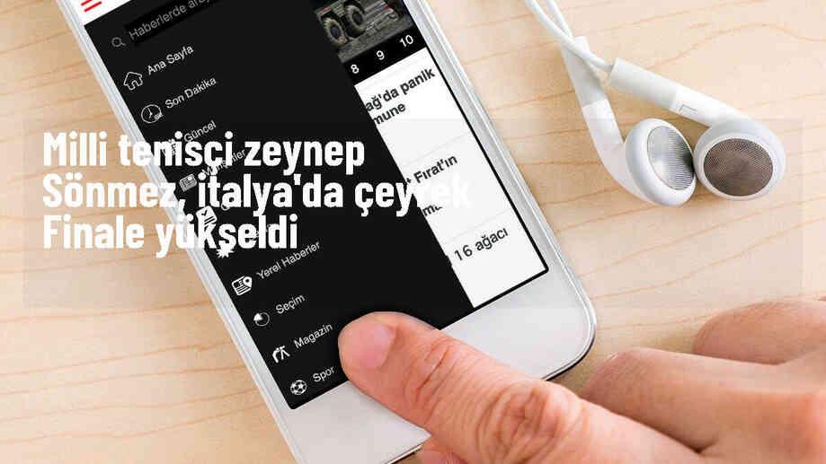 Milli tenisçi Zeynep Sönmez, İtalya\'da çeyrek finale yükseldi