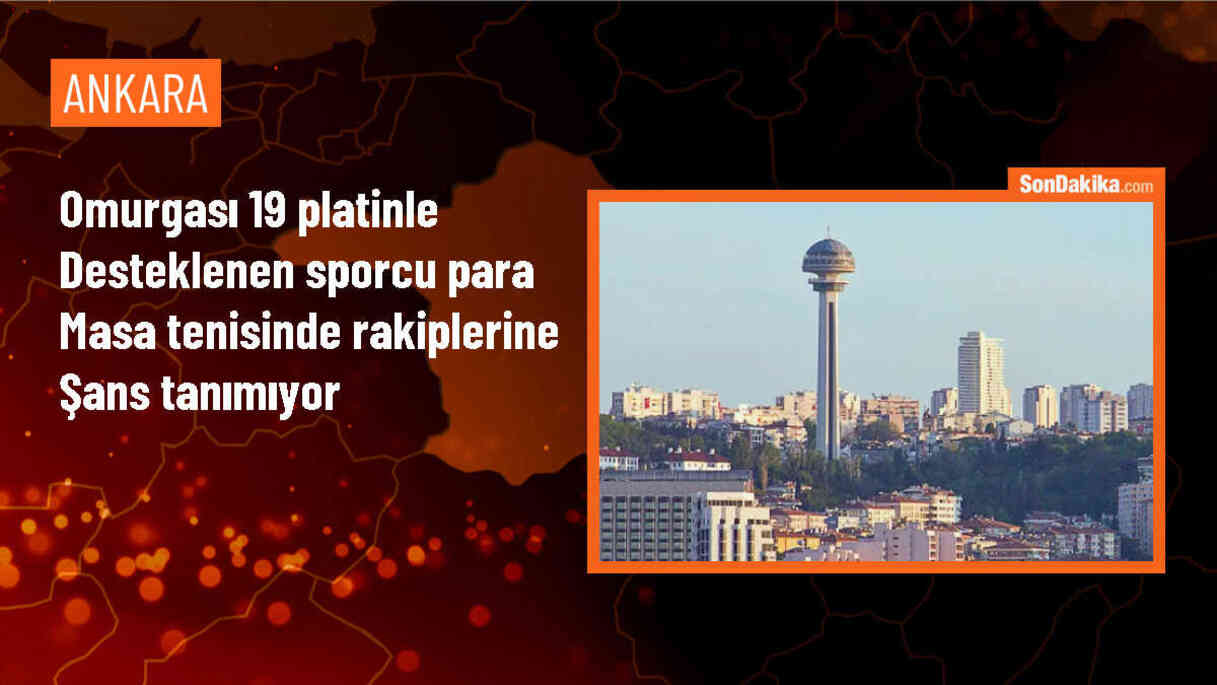Skolyoz Hastası Genç Kız, Para Masa Tenisi Türkiye Şampiyonu Oldu