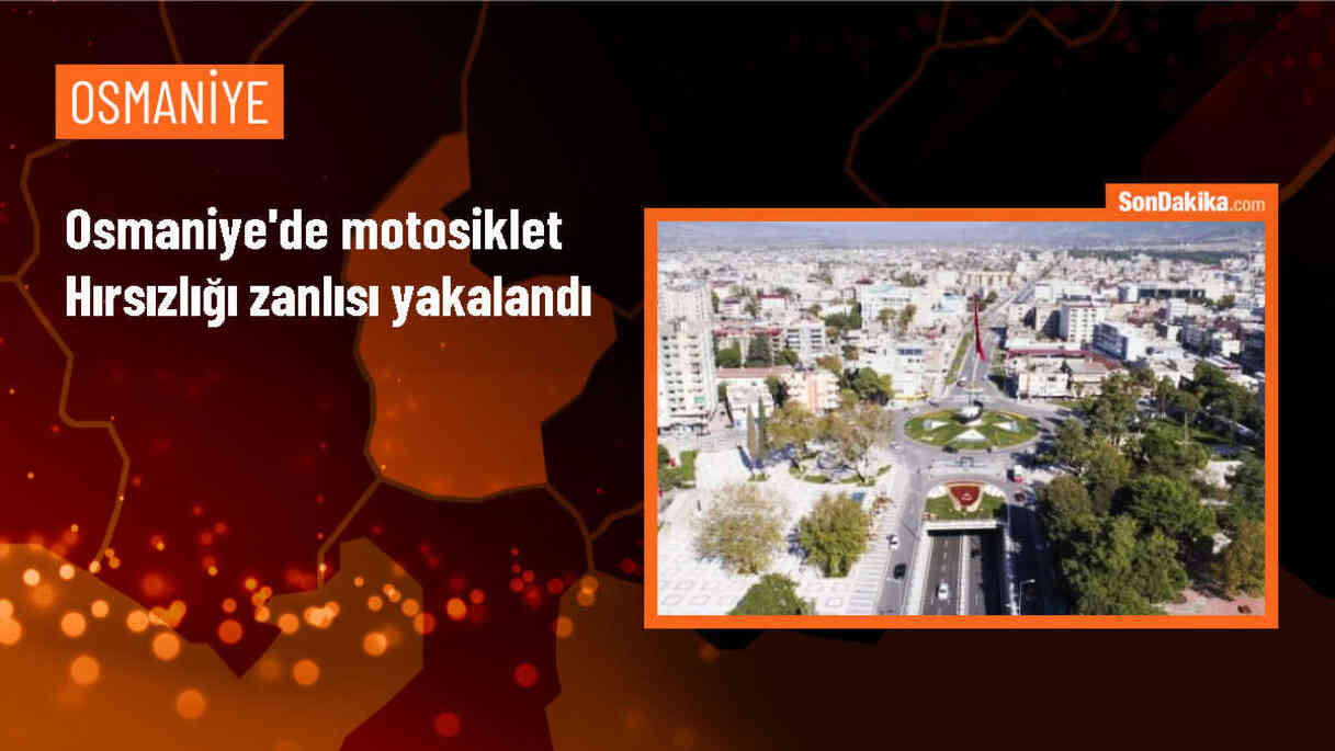 Kadirli\'de Motosiklet Hırsızı Yakalandı