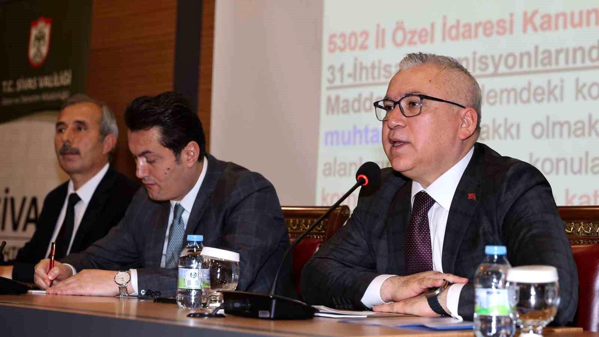 Sivas\'ta Mahalle ve Merkez Köy Muhtarları İlk Toplantıyı Yaptı