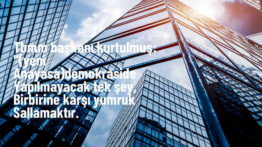 TBMM Başkanı Kurtulmuş: Demokraside el sıkışarak en zor konuları halledebileceğimize inanıyorum