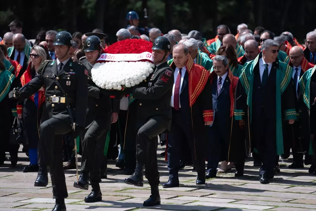 Yargıtay Başkanı Ömer Kerkez, Anıtkabir\'i ziyaret etti