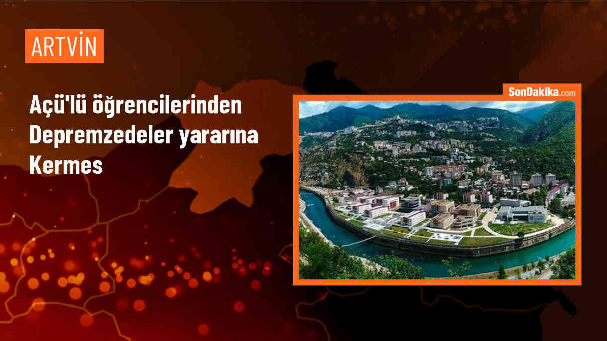 AÇÜ Öğrencileri Deprem Bölgesine Kermes Düzenledi