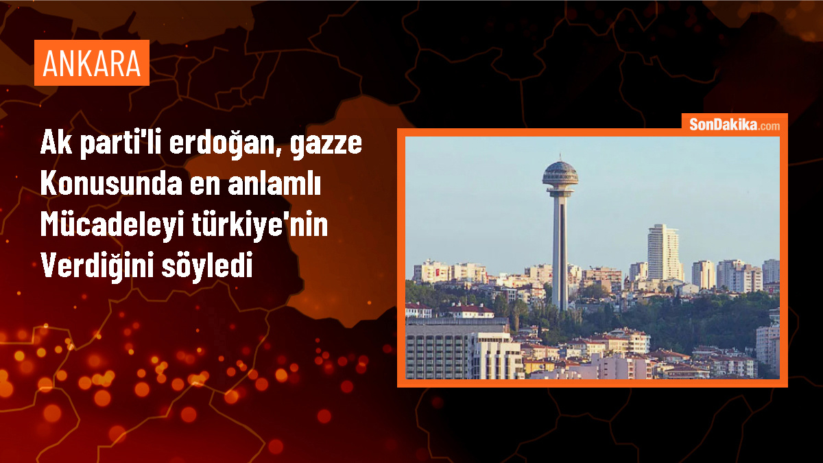 Asuman Erdoğan: Türkiye, Gazze konusunda dünyanın en anlamlı mücadelesini veriyor
