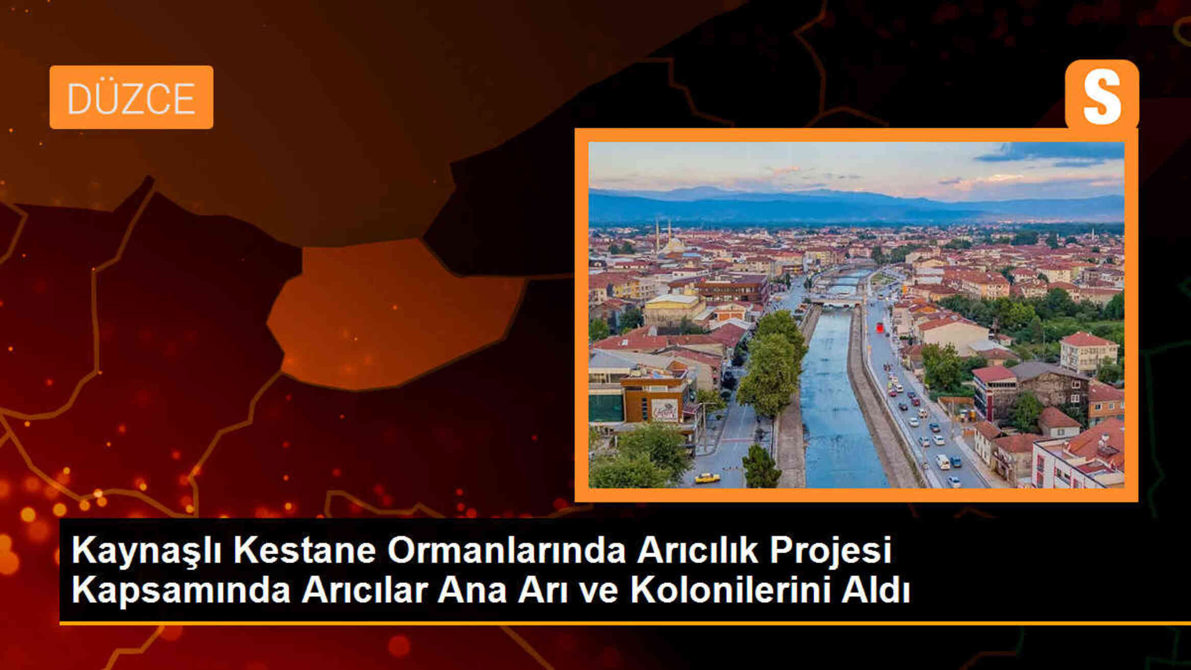 Kaynaşlı Kestane Ormanlarında Arıcılık Projesi Kapsamında 30 Arıcıya Ana Arı ve Arı Kolonileri Verildi