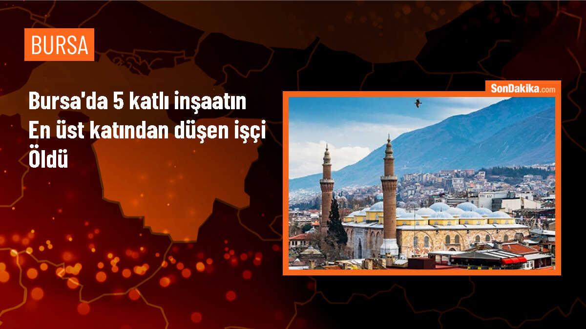 Bursa\'da inşaat işçisi en üst kattan düşerek hayatını kaybetti