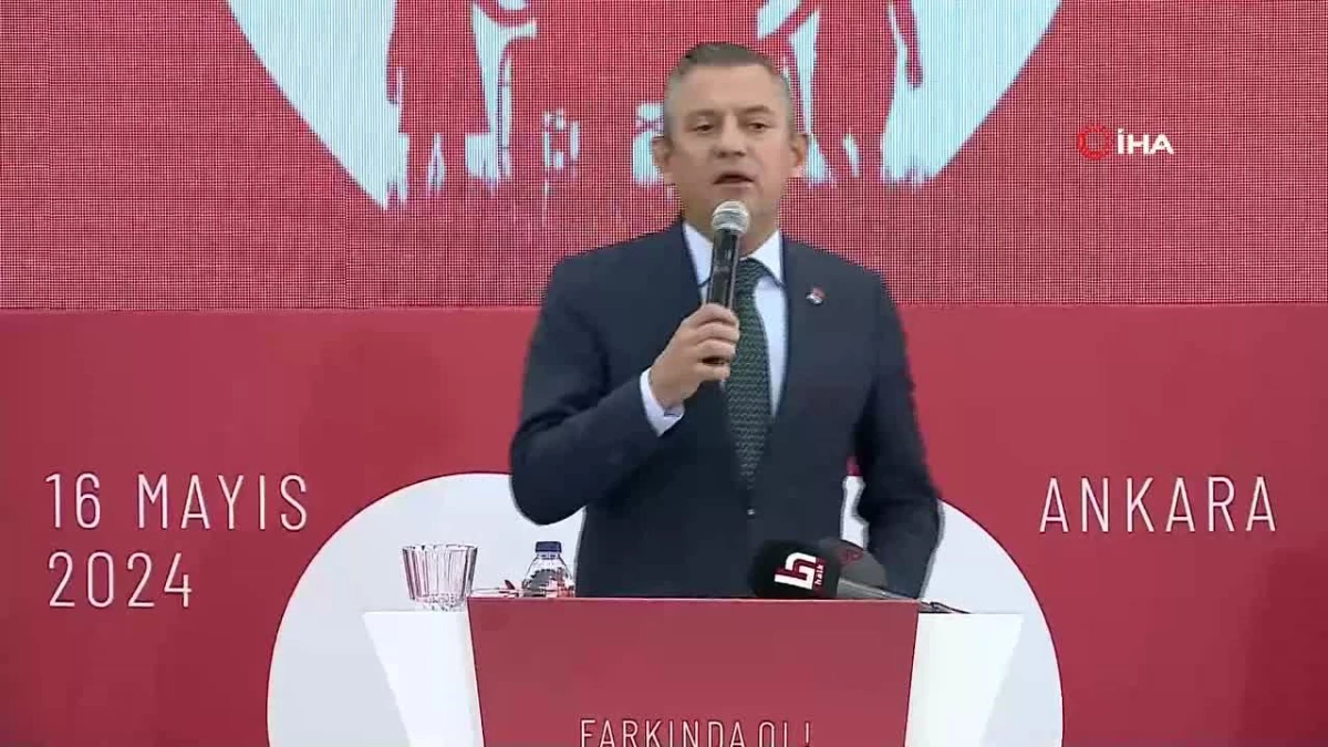 CHP Genel Başkanı Özel: İktidarımızda engellilerin sorunlarıyla uğraşacak tek bir bakan olacak, o bakan da engelli bir birey olacak