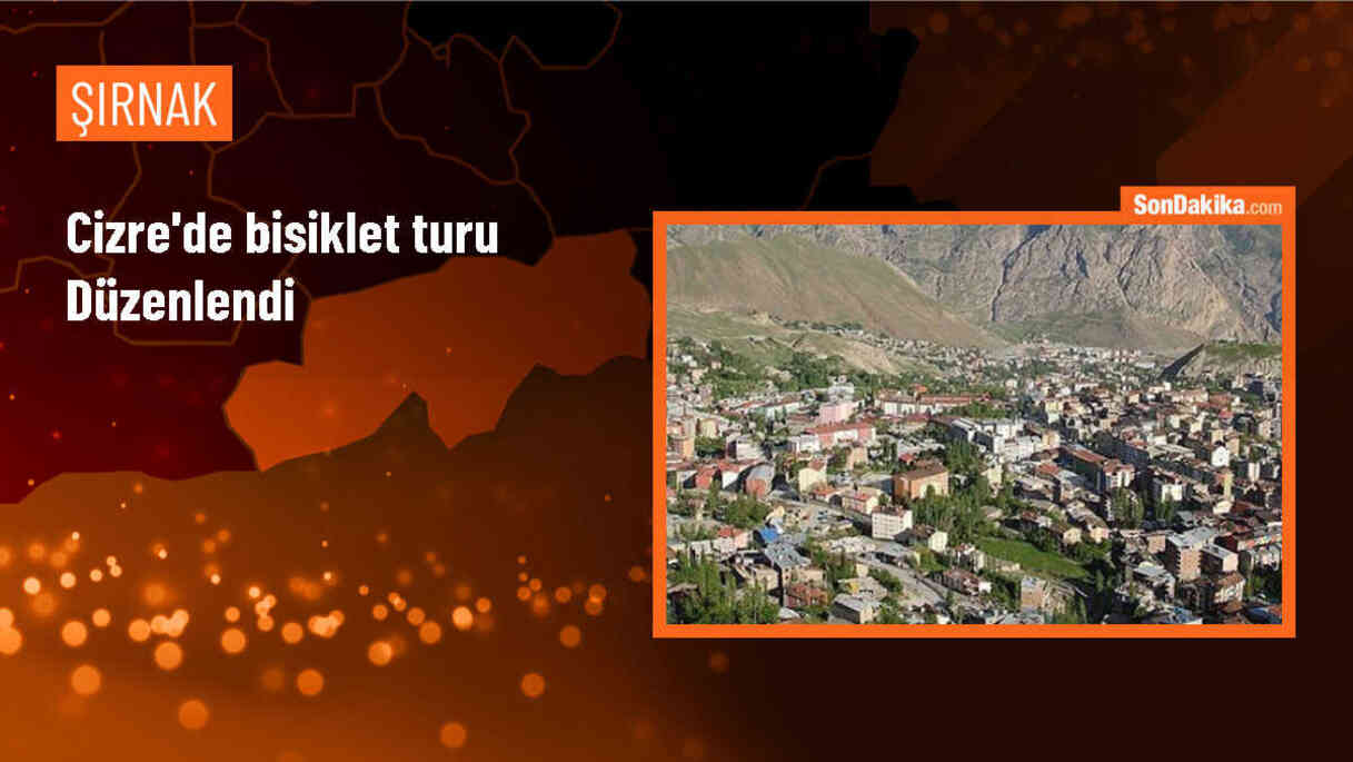 Cizre\'de Bisiklet Turu Gerçekleştirildi