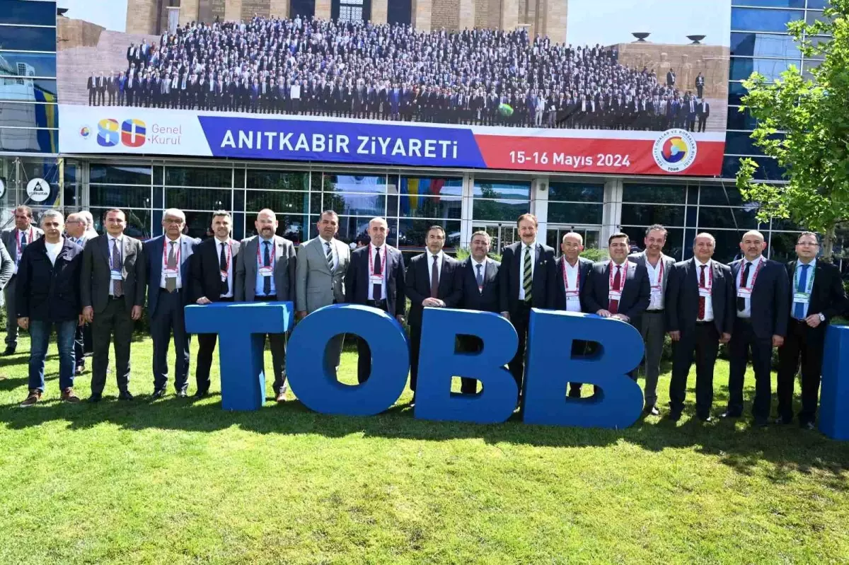 DTO Başkanı Uğur Erdoğan, TOBB Genel Kurulu\'na katıldı ve bakanları ziyaret etti