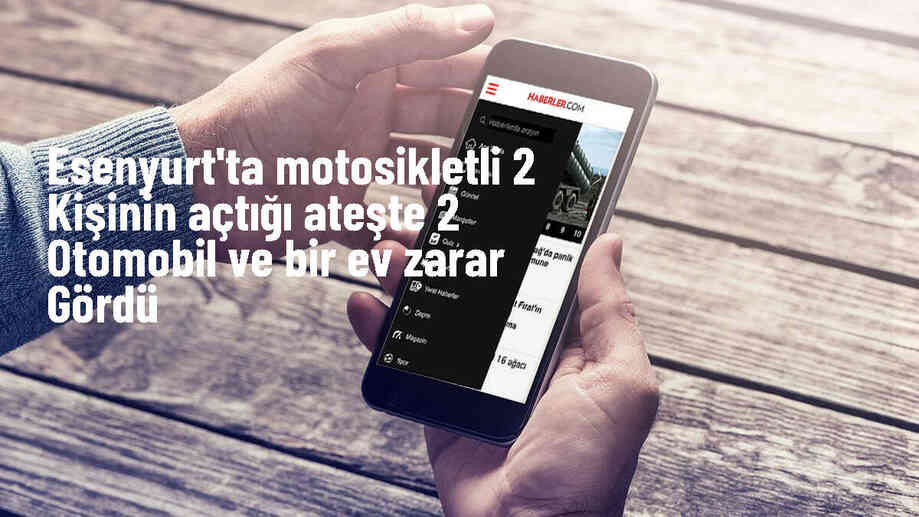 Esenyurt\'ta Motosikletli Şahısların Açtığı Ateş Sonucu 2 Otomobil ve Bir Eve Mermi İsabet Etti