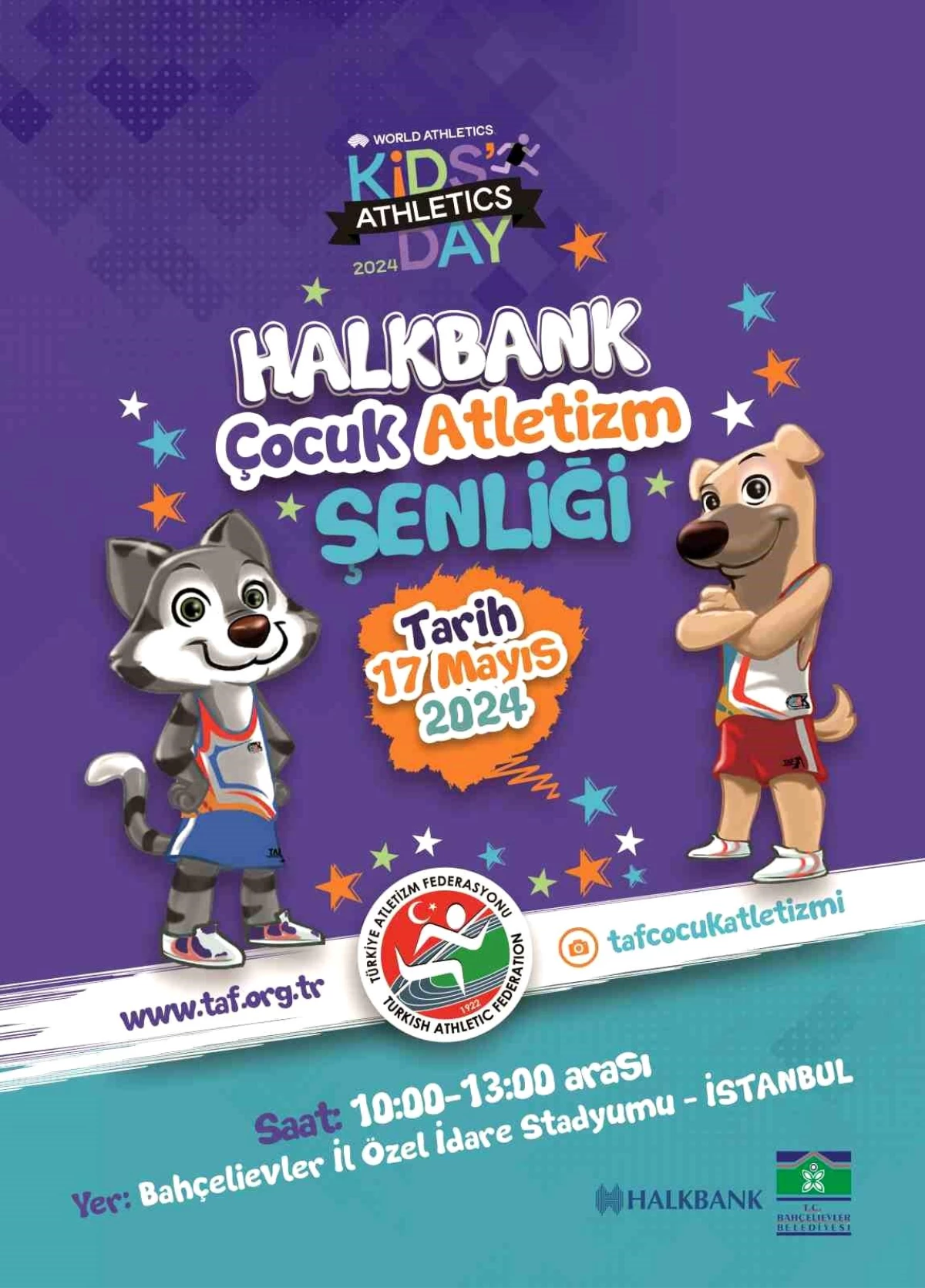 Halkbank Çocuk Atletizm Şenliği İstanbul\'da Yapılacak