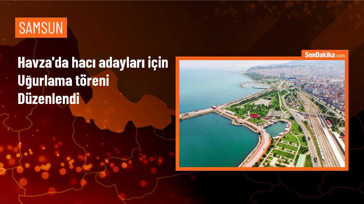 Havza\'dan Hacı Adaylarına Uğurlama Töreni