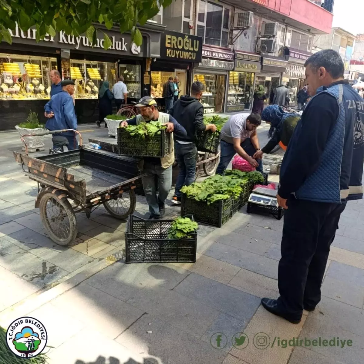 Iğdır Belediyesi Kaldırım İşgallerine Karşı Denetim Yaptı