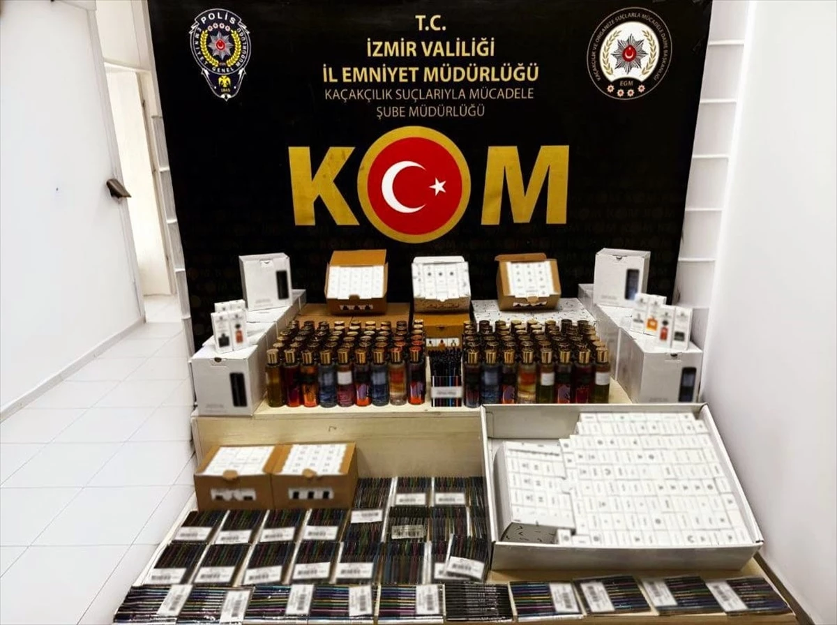 İzmir\'de Kaçakçılık Operasyonlarında 28 Şüpheliye Adli İşlem