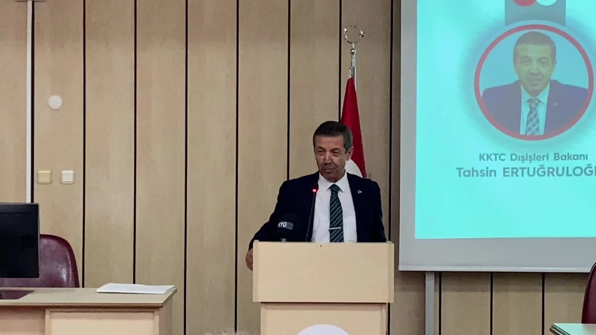 KKTC Dışişleri Bakanı: Kıbrıs Türkü, Türk ulusunun kopmaz bir parçasıdır