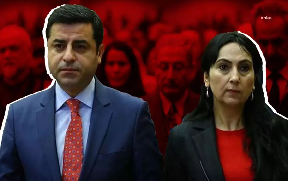 Kobani Davası\'nda 5 İsim Tahliye Edilirken 12 İsim de Beraat Etti, Demirtaş ve Yüksekdağ\'a Ceza Yağdı