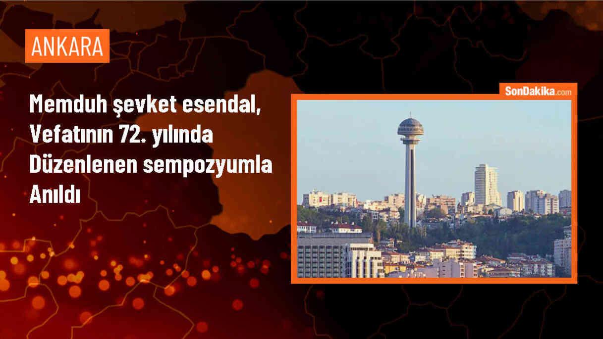 Memduh Şevket Esendal\'ın eserleri sempozyumla anıldı