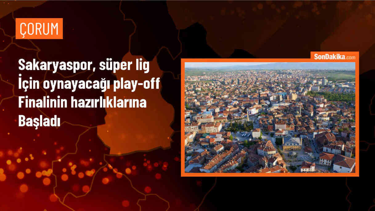 Sakaryaspor, Süper Lig için play-off finaline hazırlanıyor