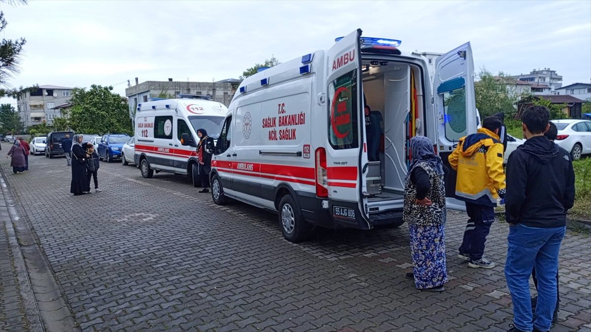 Samsun\'da bir okulda biber gazı patlaması: 31 öğrenci hastaneye kaldırıldı