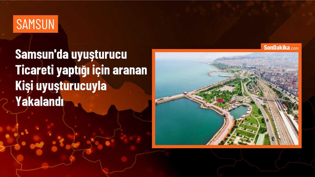 Samsun\'da firari hapis cezası bulunan şahıs uyuşturucuyla yakalandı