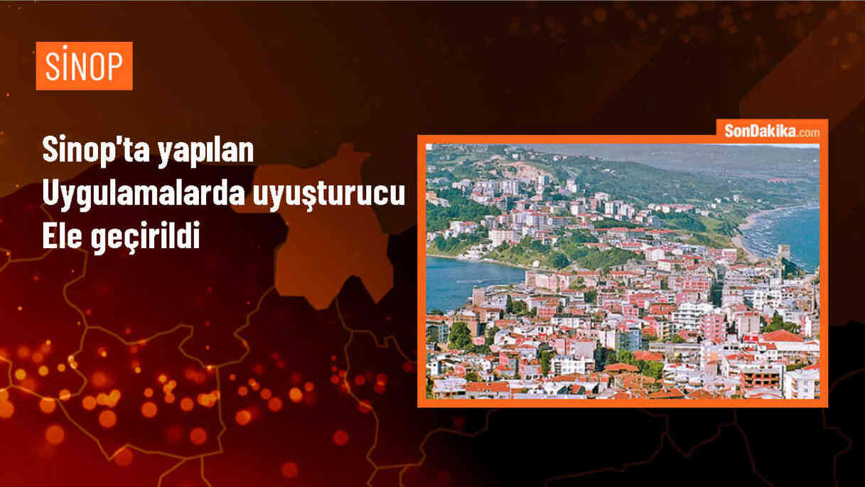 Sinop\'ta yapılan uygulamalarda uyuşturucu madde ele geçirildi