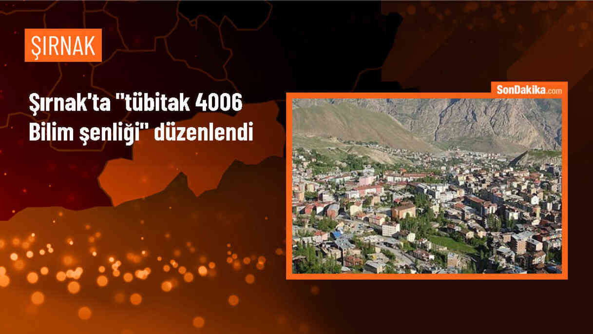 Şırnak Uludere\'de Bilim Şenliği düzenlendi