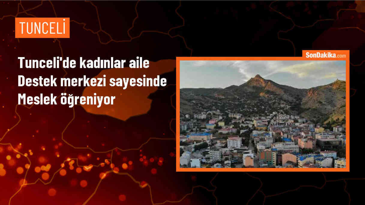 Tunceli\'de Kadınlar Meslek Öğreniyor