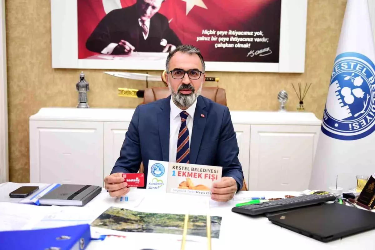 Kestel Belediyesi, İhtiyaç Sahibi Ailelere Ücretsiz Ekmek Dağıtıyor