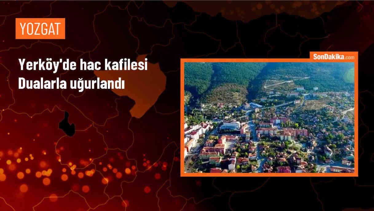 Yerköy\'den Hacı Adayları Dualarla Uğurlandı