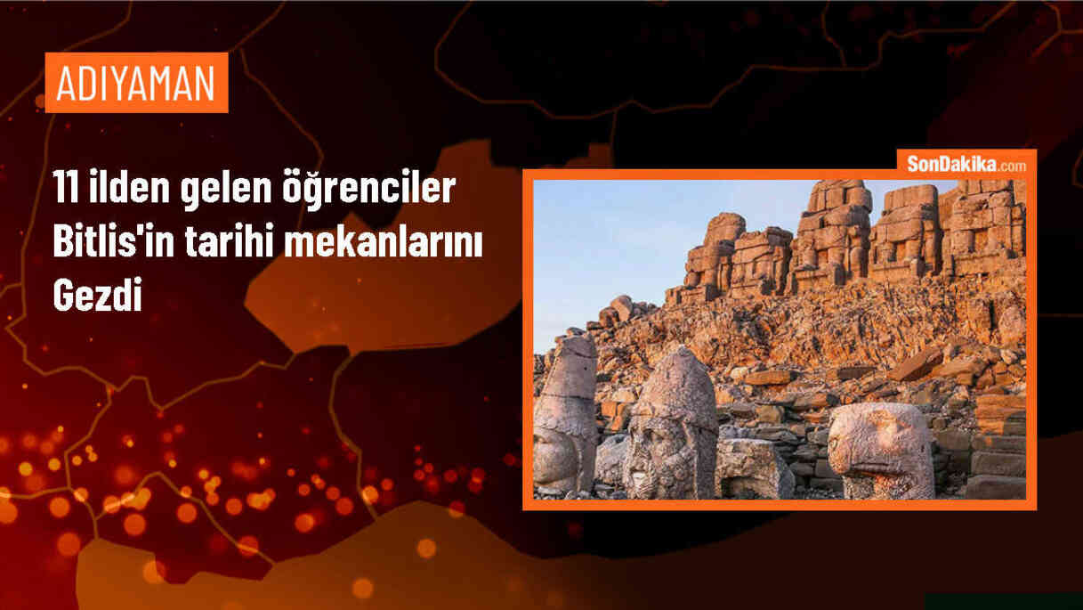 Öğrenciler Ahlat\'ta tarihi ve kültürel mekanları gezdi