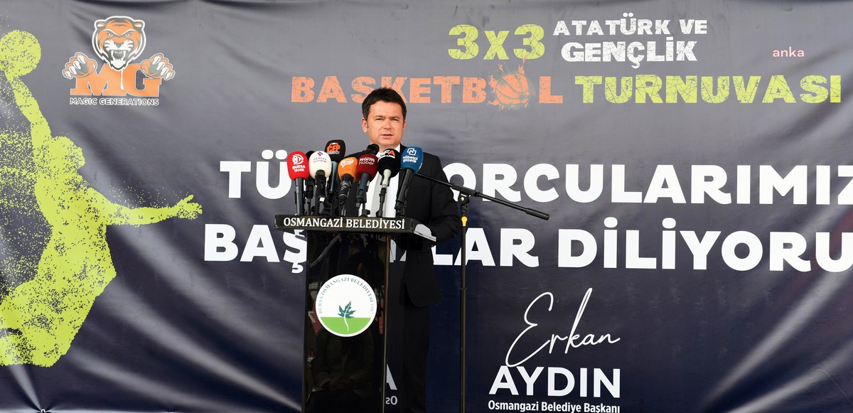 Osmangazi Belediyesi Gençlik ve Spor Şöleni Başladı