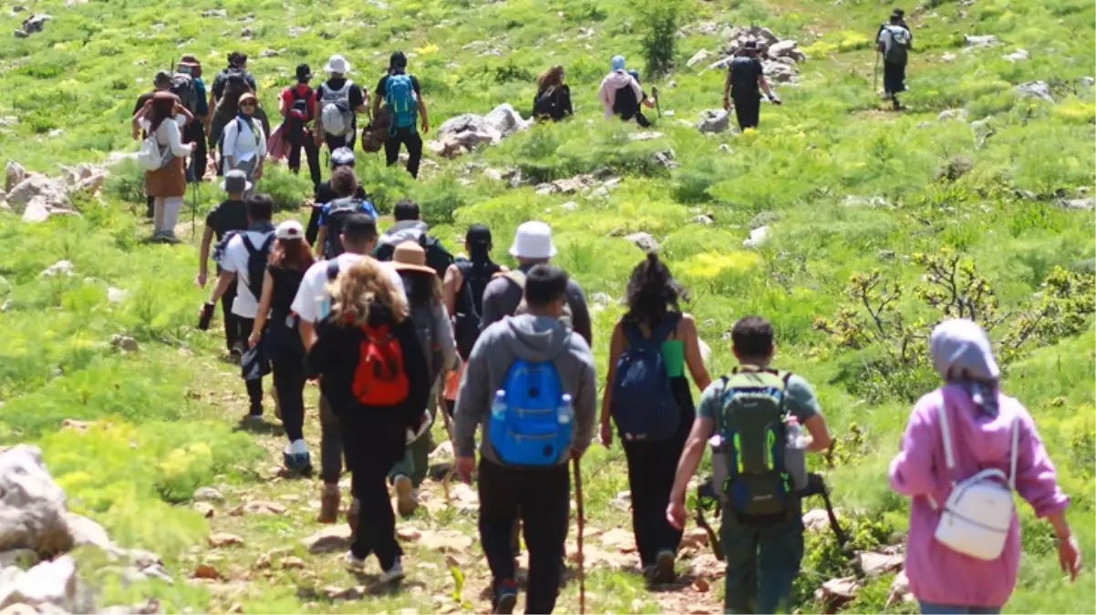 Ters laleleri görmek için kilometrelerce yürüdüler